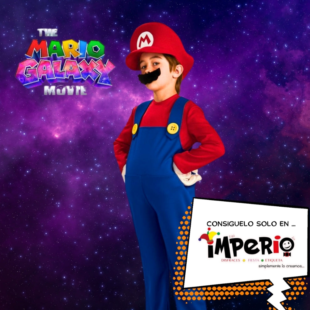 Disfraz infantil de Mario Bros Galaxy para niño