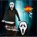 Disfraz de Scream para niño con túnica y máscara