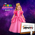 Disfraz infantil de Princesa Peach inspirado en Mario Galaxy