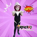 Disfraz infantil de Spider Gwen para niña