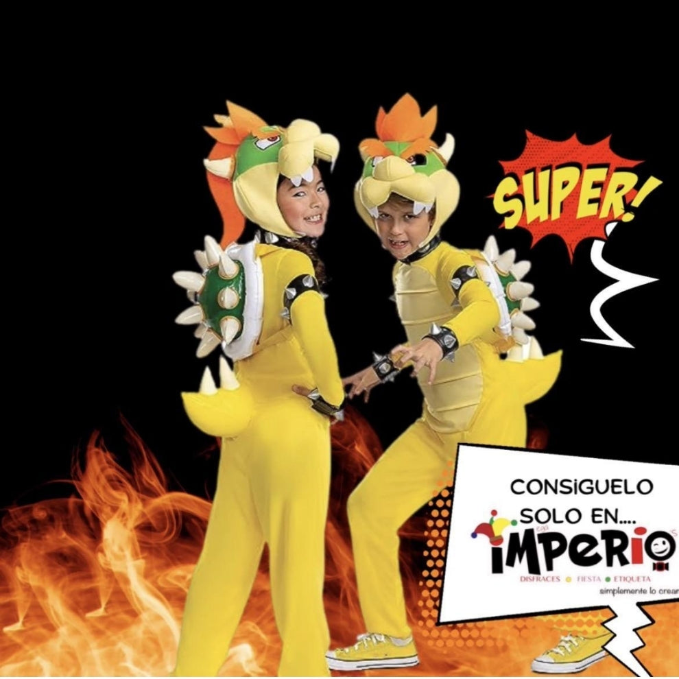 Disfraz infantil de Bowser inspirado en Mario Galaxy