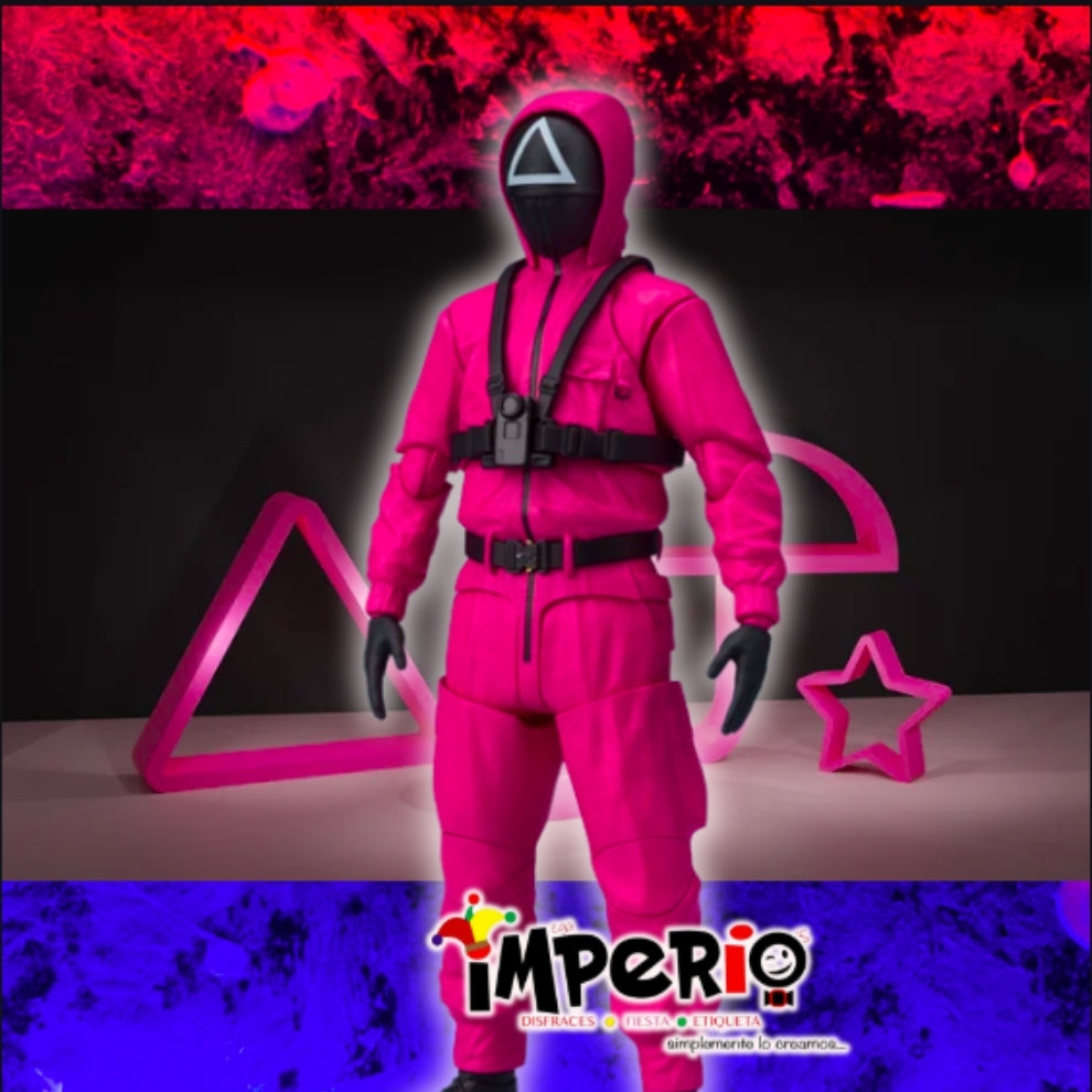 Disfraz de Squid Game para hombre con máscara y accesorios