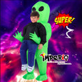 Disfraz inflable de alien para adulto