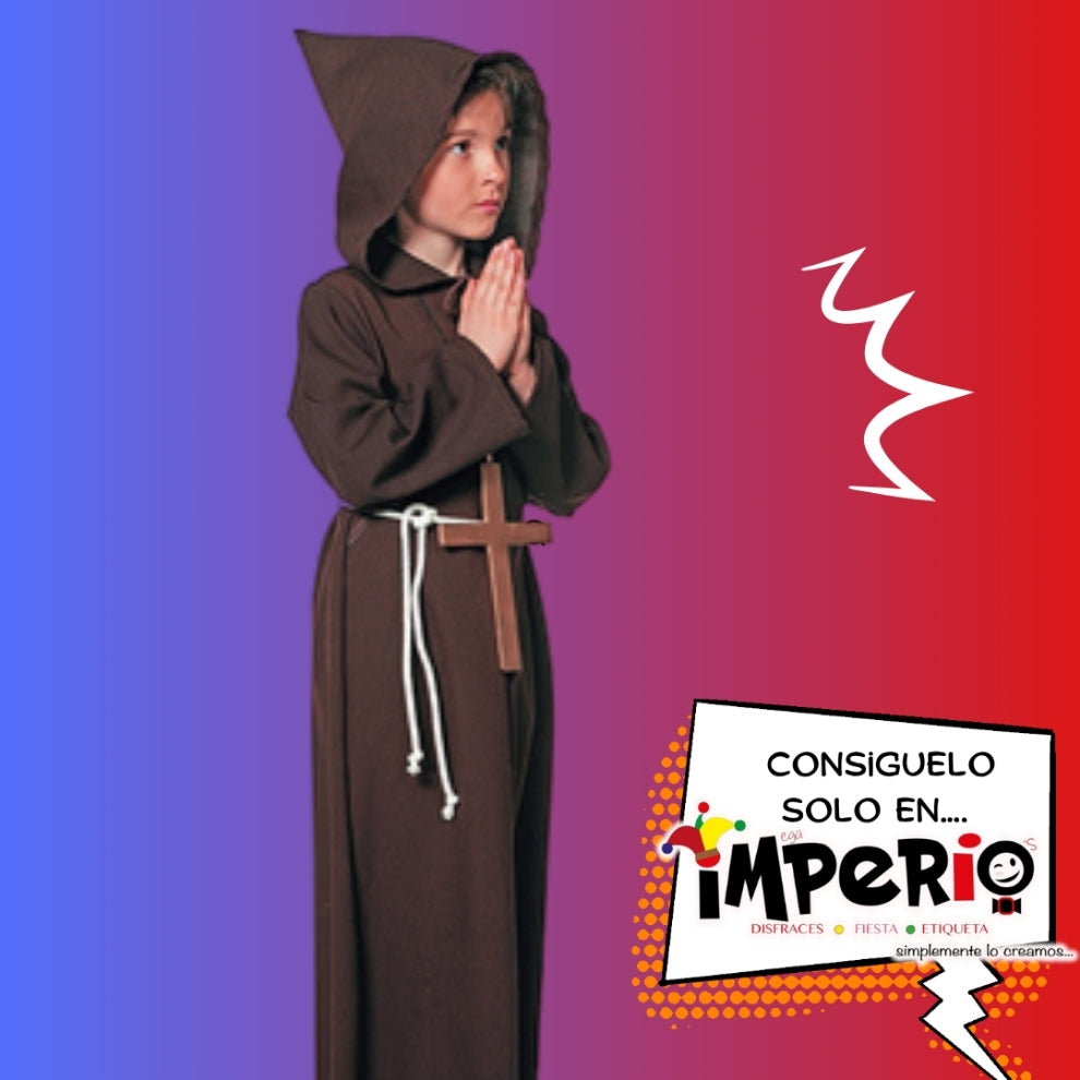 Traje típico de franciscano para niño