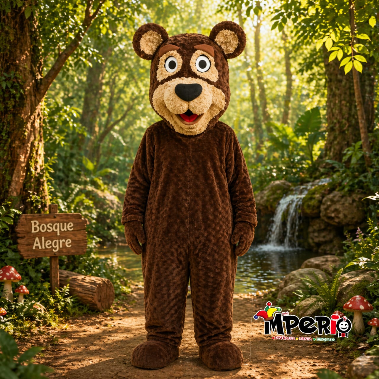 Alquiler Botarga o Muñecón de Oso