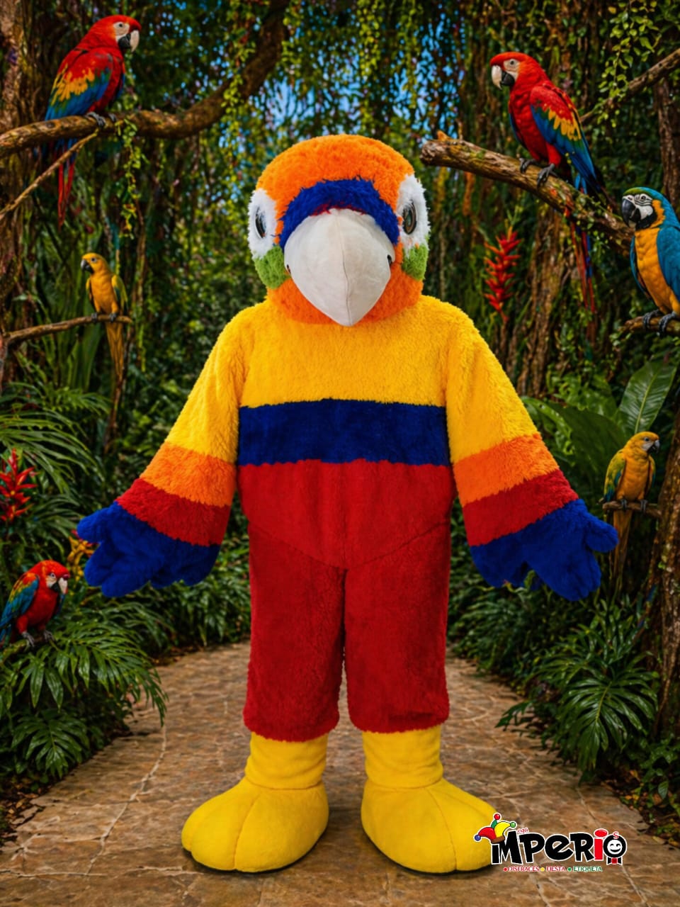 Alquiler Botarga o Muñecón de Loro