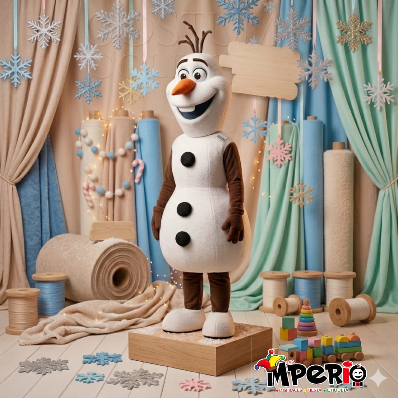 Alquiler Botarga o Muñecón de Olaf