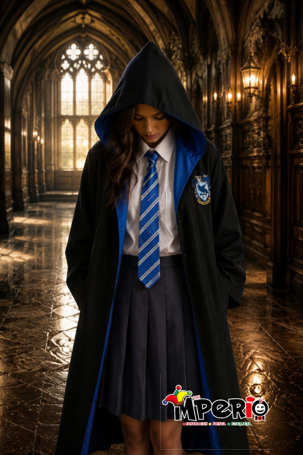 Disfraz Adulto de  Ravenclaw de Harry Potter