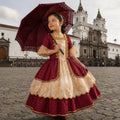 Traje Original Quiteña Bonita Niña