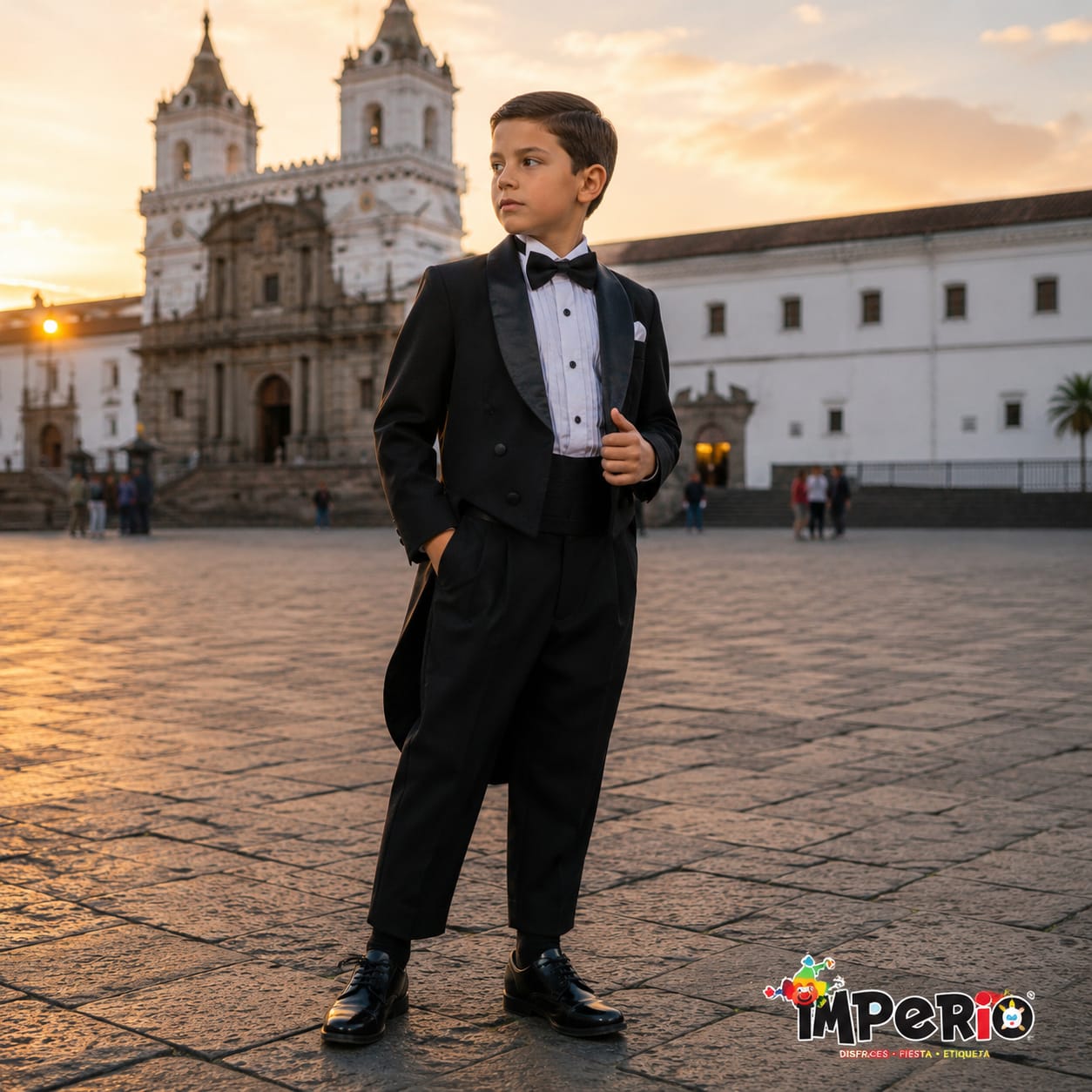 Traje Original Chullita Quiteño Niño