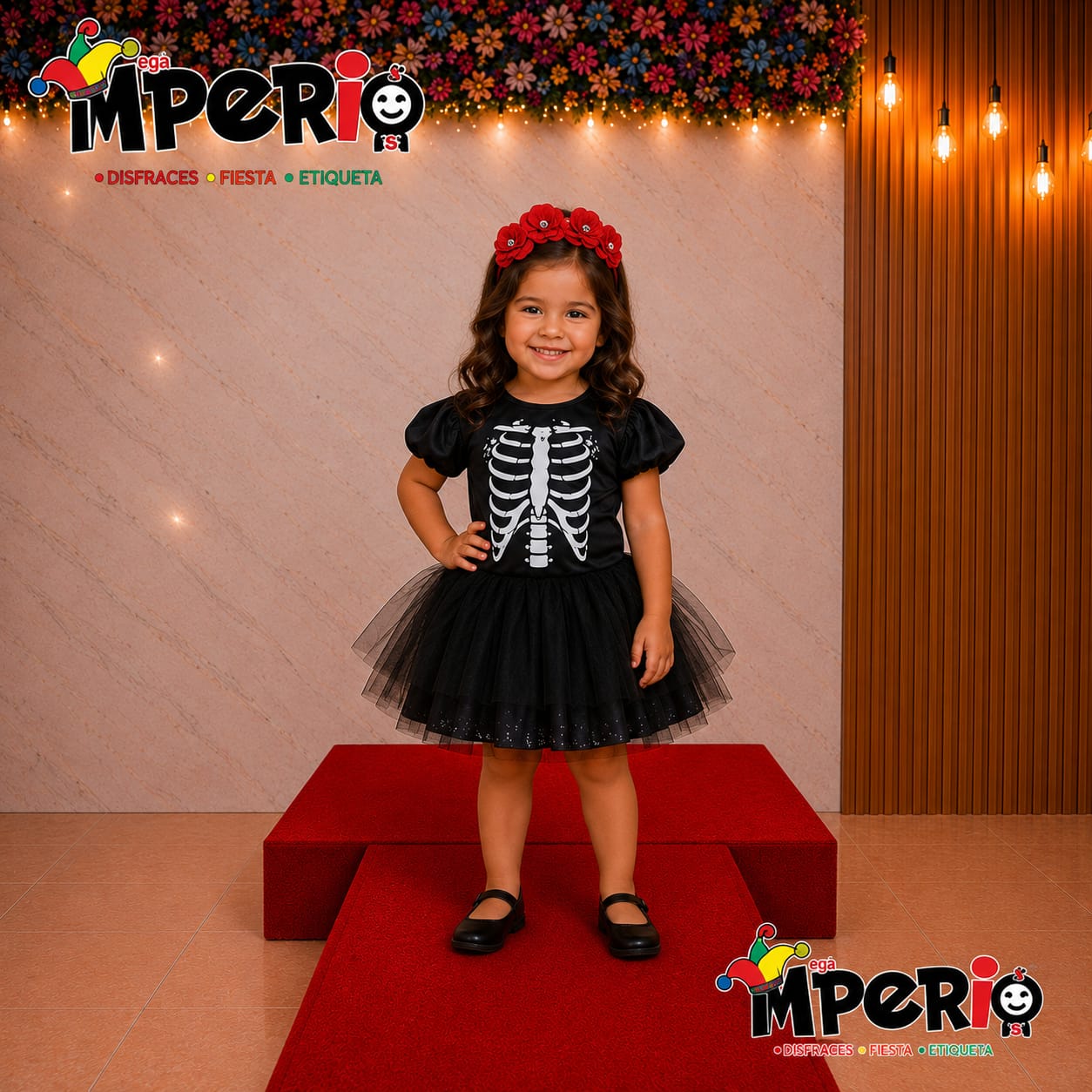 Disfraz de Brujita  Niña