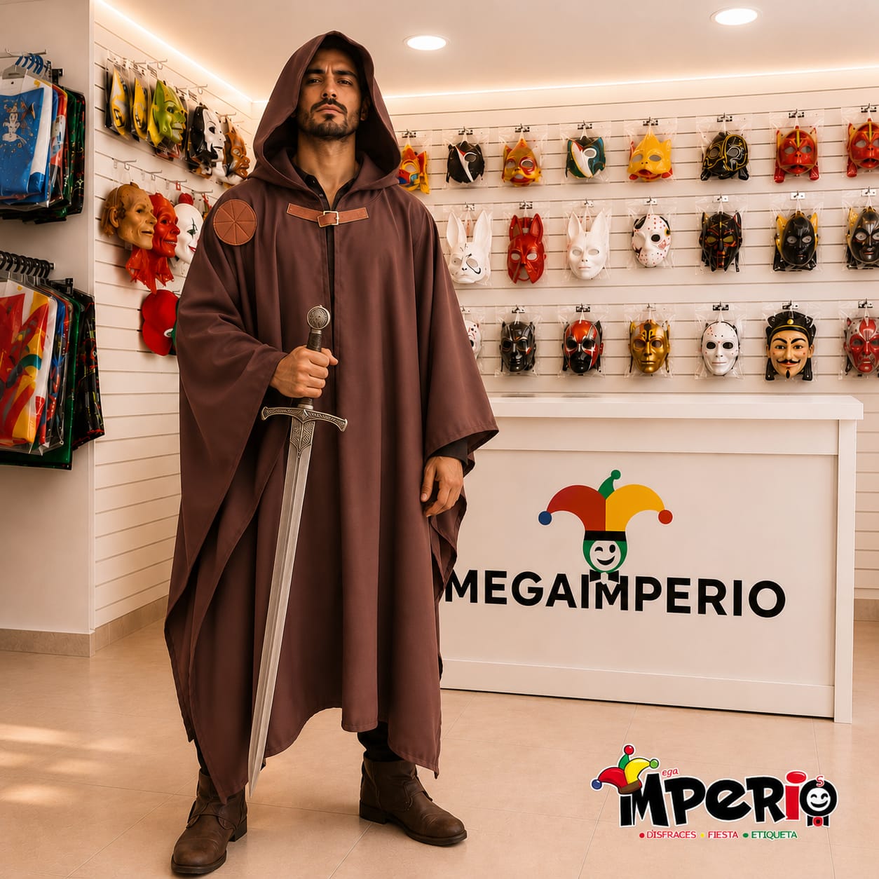 Capa Medieval Adulto