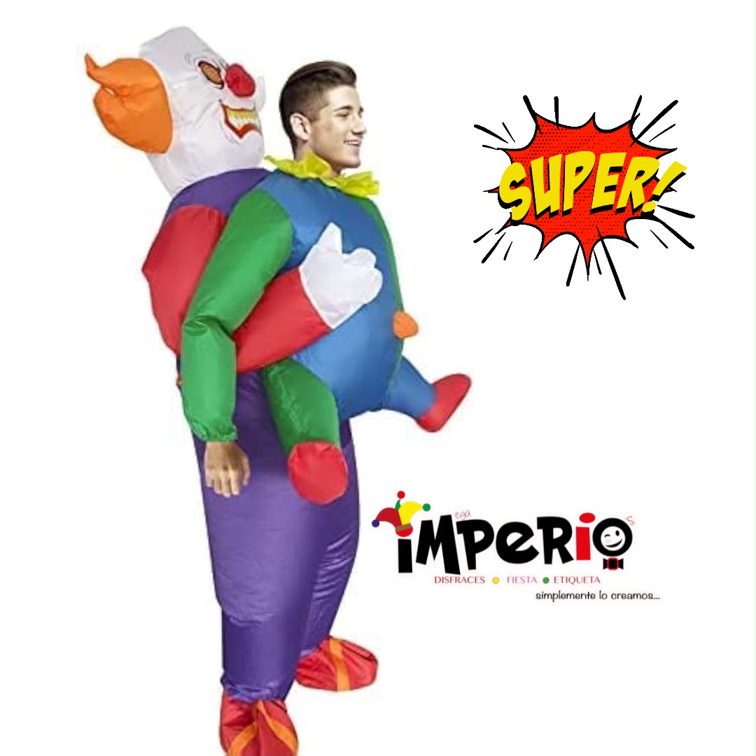 Disfraz de Payaso Inflable