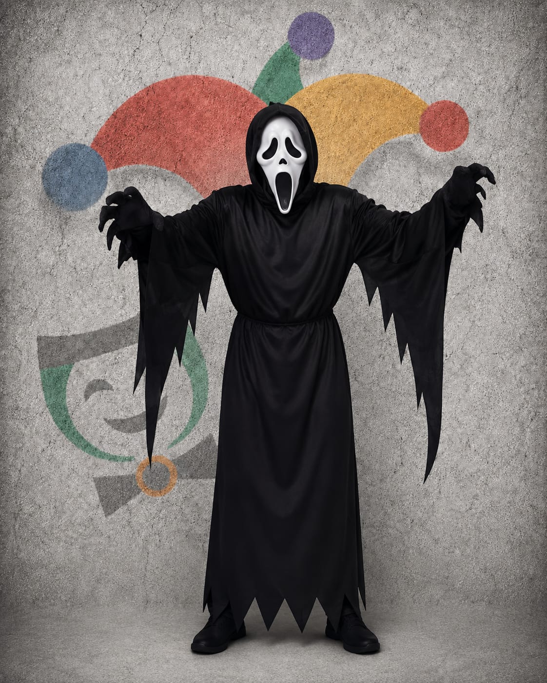 Disfraz Adulto de Ghostface (económico)