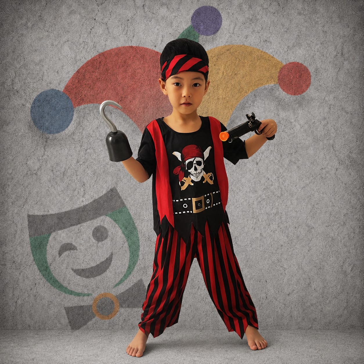 Disfraz Niño de: Pirata (económico)