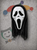 Mascara plástico de: Ghostface (con  Sangre)