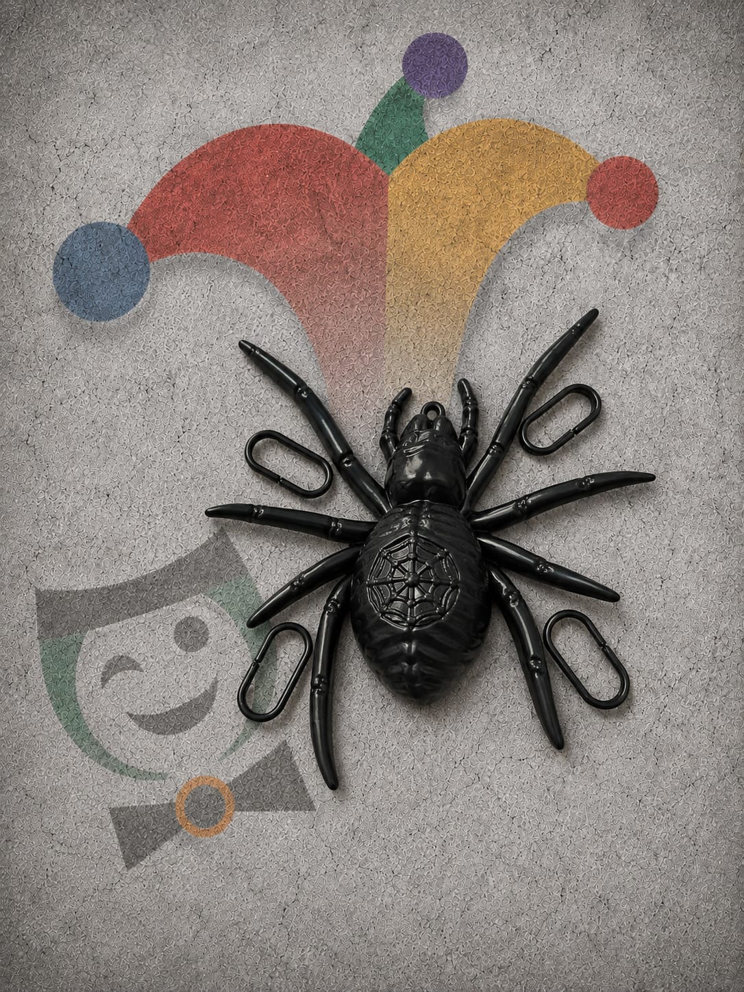 Araña colgante (con luz)