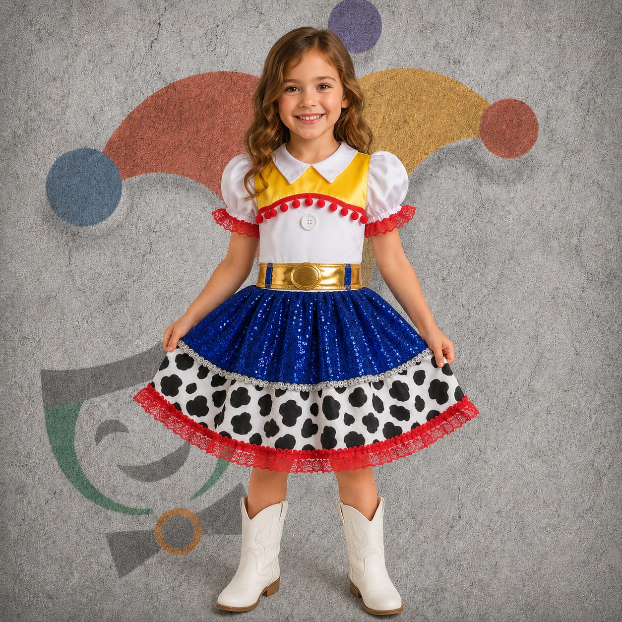 Disfraz Niña de Vaquera