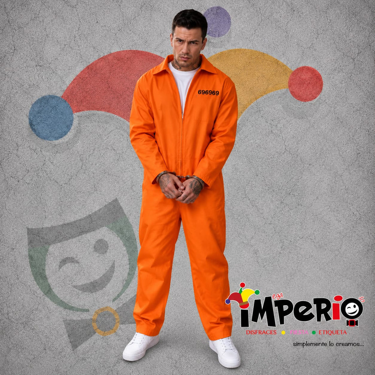 Disfraz Adulto de Preso