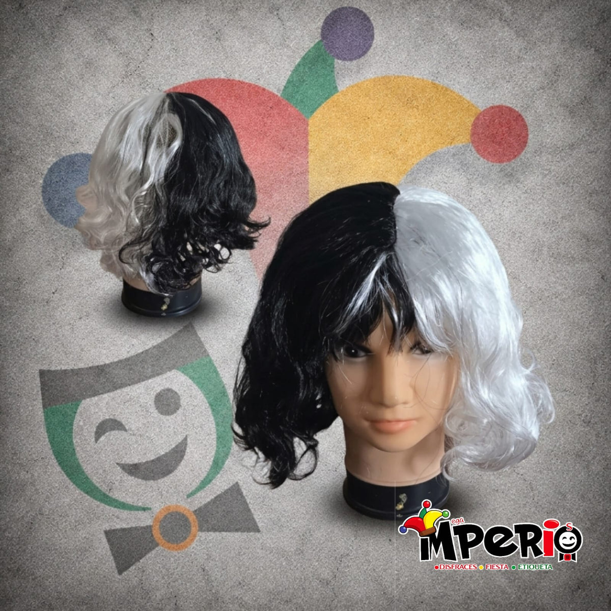 Peluca Cruella