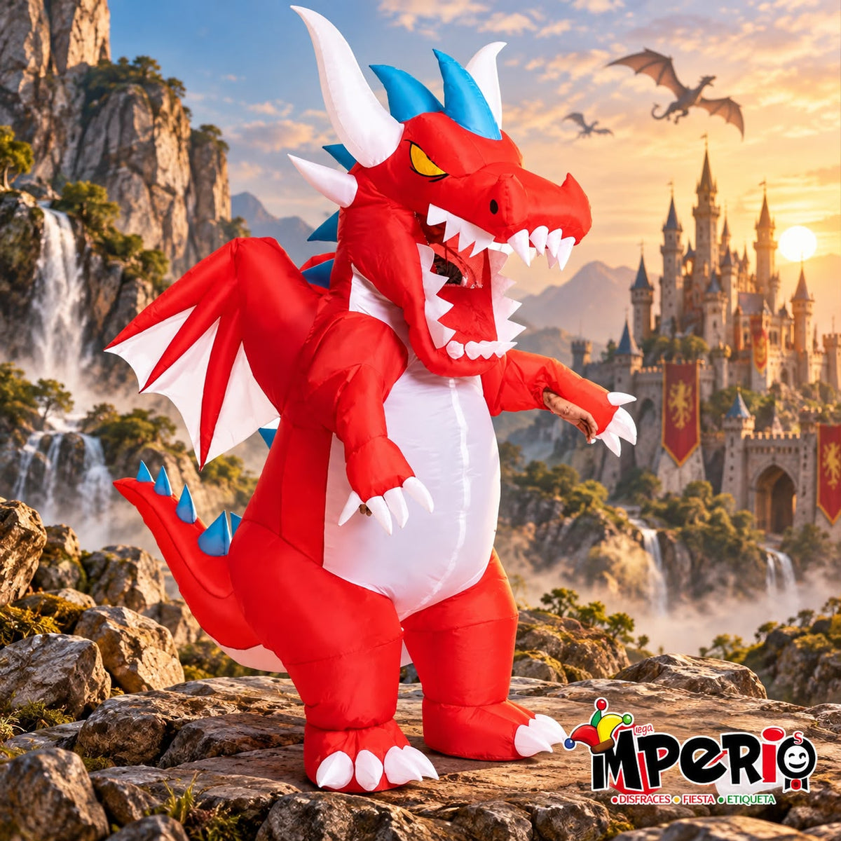 DIsfraz de Dragon Inflable