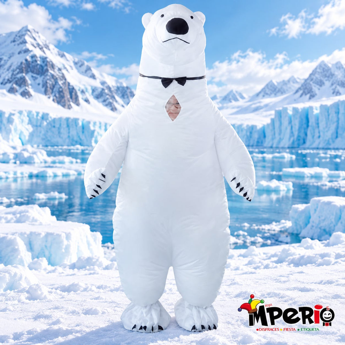 Disfraz de Oso Polar Inflable